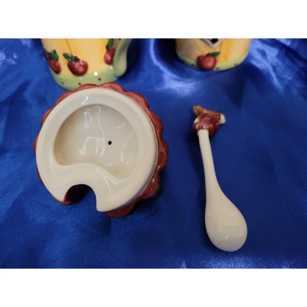 Dicksons Creamer and Sugar Bowl Set You are the Apple of God's Eye